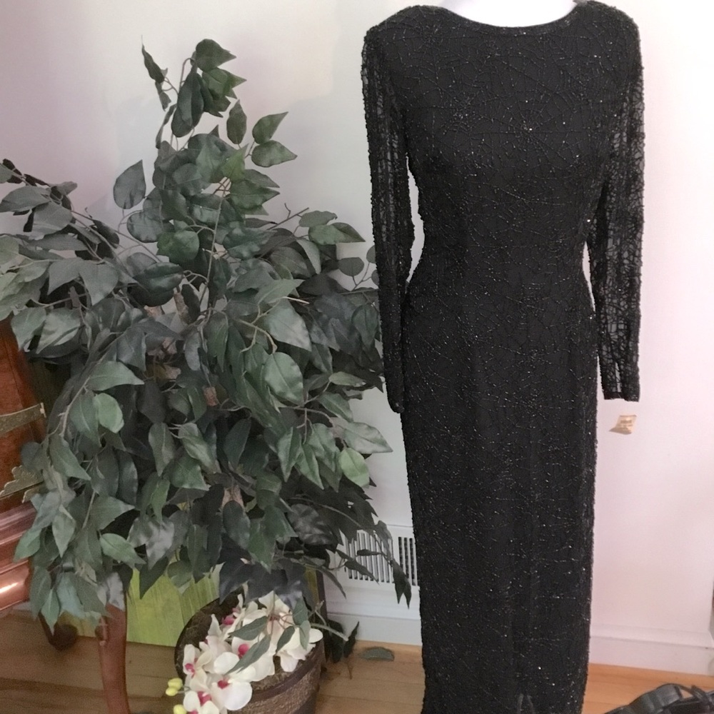 NWT $820 BlackTie by Oleg Cassini gown.